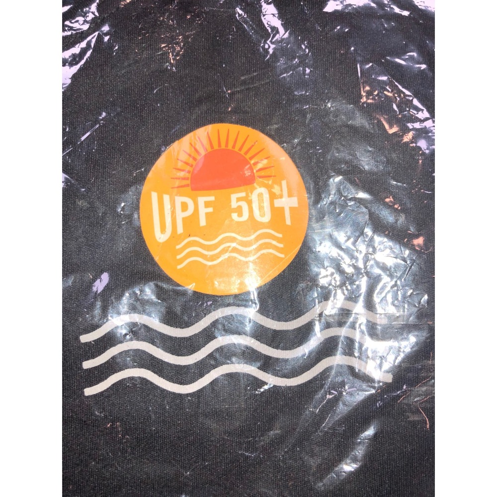 Joy Surf & Swim Co Mens Long Sleeve Swim Tee Rash Guard UPF 50+ Black TS221-07 - Picture 2 of 4
